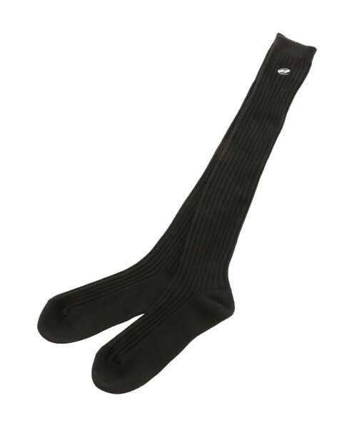 EMODA（エモダ）の「サイドロゴロングソックス（ソックス/靴下・レディース・グレー/ブラック・FREE）」の15枚目の写真