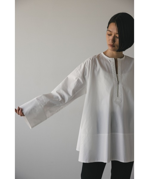 STYLEMIXER テントラインジップシャツ STYLEMIXER（スタイルミキサー）の「テントラインジップシャツ