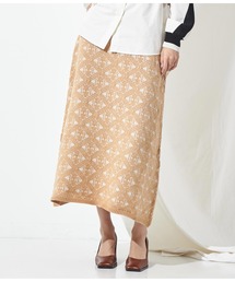 Settimissimo | ヴィンテージ風ジャガードニットスカート(スカート)