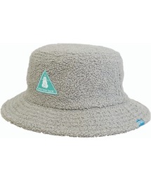 POLAR BEAR BANK / ポーラーベアバンク ボア バケットハット ボア トライアングルネーム バケットハット PBB 006 MMI