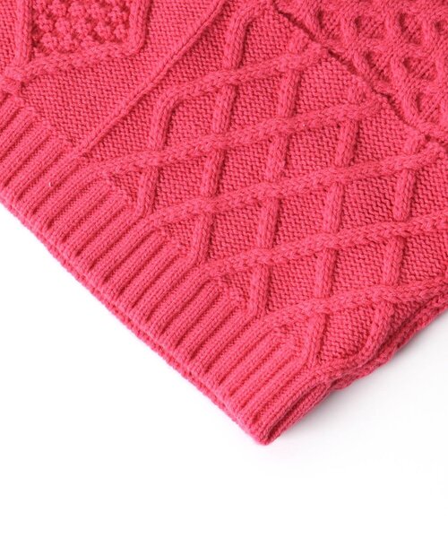 BREEZE（ブリーズ）の「2Pニットセット（ニット/セーター・キッズ・アイボリー/パープル/ピンク・90/140/100/120）」の21枚目の写真