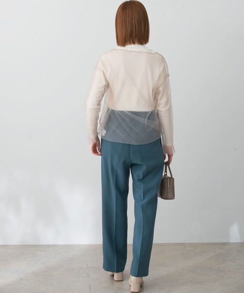 URBAN RESEARCH ROSSO / アーバンリサーチ ロッソ レイヤードチュールブラウス セール】レイヤードチュールブラウス（シャツ/ブラウス）｜URBAN