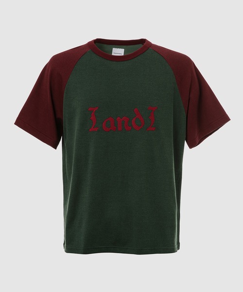 SASQUATCHfabrix.(サスクワァッチファブリックス)の「“I and I” 2TONE H/S T-SHIRT(Tシャツ/カットソー・メンズ・イエロー/ネイビー/ダークグリーン・L/M)」の2枚目の写真