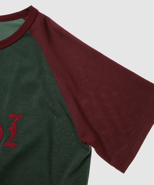 SASQUATCHfabrix.(サスクワァッチファブリックス)の「“I and I” 2TONE H/S T-SHIRT(Tシャツ/カットソー・メンズ・イエロー/ネイビー/ダークグリーン・L/M)」の11枚目の写真