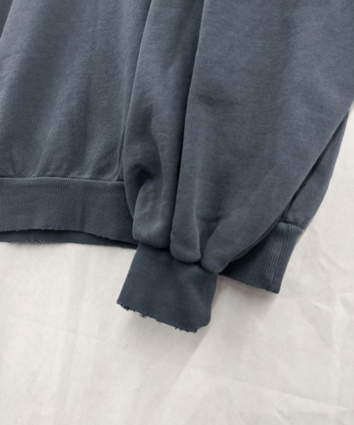 大幅値下げ！ スウェットグレー♡新品タグ付き セール】ボートネックスウェット / boat neck sweat ショート丈