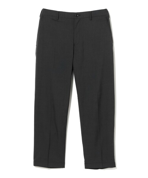 BEAMS(ビームス)の「ワイドテーパード イージー スラックス(スラックス・メンズ・ネイビー/ブラック系その他4/ブラック/チャコールグレー・S/M/L/XL)」の4枚目の写真