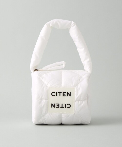 CITEN（シテン）の「＜CITEN＞パデッド ドラムバッグ ハーフ（ハンドバッグ・レディース・ブラック/ホワイト/シルバー/オレンジ系その他・FREE）」の21枚目の写真