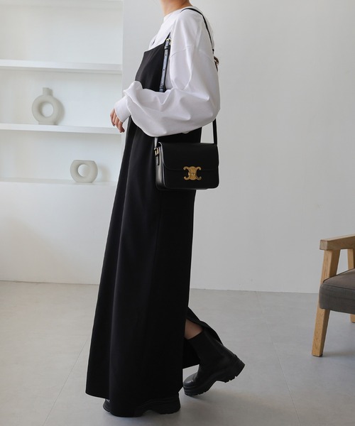 セール】とろみストレートIラインキャミワンピース（ワンピース