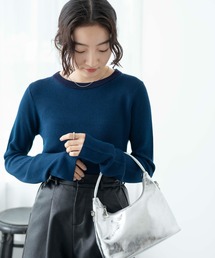 WEGO | WEGO/【24年春夏新作】リバーシブルニットトップス(ニット/セーター)