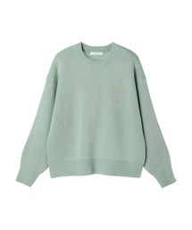 Green　Parks | 刺繍ロゴニットプルオーバー(ニット/セーター)