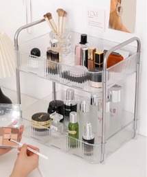 PRADA アクリル 2段収納ラック PRADA アクリル 2段収納ラック PRADA アクリル 2段収納ラック