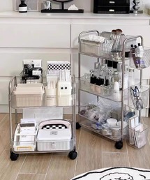 PRADA アクリル 2段収納ラック 楽天市場】アクリルケース 2段の通販