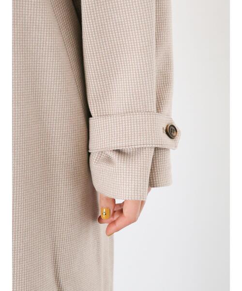 ehka sopo（エヘカソポ）の「ボア襟付きコート（その他アウター・レディース・ブラウン/グレー/キナリ・F）」の18枚目の写真