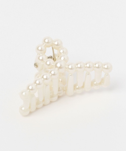 tiny tiny（ティニーティニー）の「アソートパール調バンス[tiny tiny(ティニーティニー)]（バレッタ/ヘアクリップ・レディース・その他1・0）」の4枚目の写真