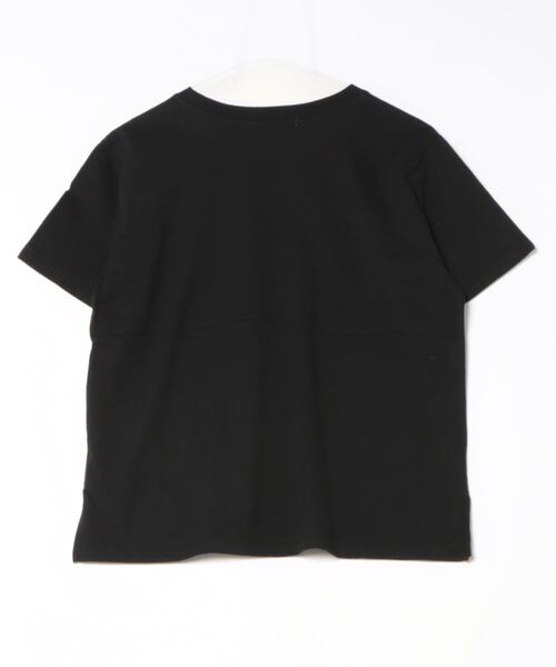 SNIDEL（スナイデル）の「ワンポイントカットトップス（Tシャツ/カットソー・レディース・ホワイト/ブラック/ベージュ・FREE）」の7枚目の写真