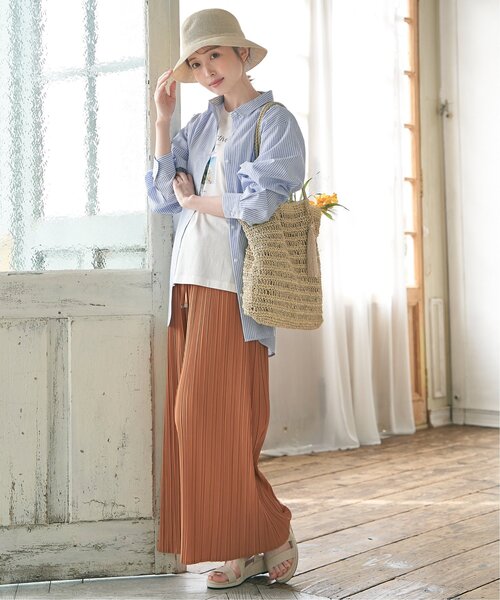 ikka（イッカ）の「ウェッジラバーベルトサンダル（サンダル・レディース・ブラック/ブラウン/オフホワイト・M/L）」の19枚目の写真