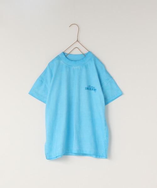 LOWRYS FARM（ローリーズファーム）の「ＢＩＧネオンＴＥＥ　103008（Tシャツ/カットソー・キッズ・ホワイト/グレー/ブルー/チャコール/ピンク/グレー系その他/グレー系その他2/ブラック・110cm/120cm/130cm/140cm/150cm）」の9枚目の写真