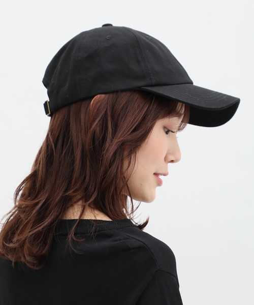 Honeys（ハニーズ）の「無地キャップ（キャップ・レディース・ベージュ/アイボリー/ブラック/ライトベージュ/スミクロ/ピンク/ダークブラウン・FREE）」の15枚目の写真