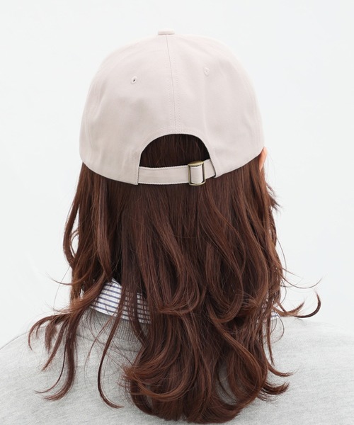 Honeys（ハニーズ）の「無地キャップ（キャップ・レディース・ベージュ/アイボリー/ブラック/ライトベージュ/スミクロ/ピンク/ダークブラウン・FREE）」の21枚目の写真