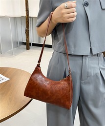 M2SUQARED（エムツースクエア）の「『M2SUQARED/エムツースクエア』PUレザーワンハンドルバッグ（ハンドバッグ）」