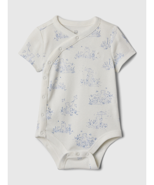 GAP（ギャップ）の「ブラナンベア ラップ ボディスーツ (ベビー)（ロンパース・キッズ・ホワイト/その他/その他1・70cm/80ｃｍ/60cm/50cm）」の3枚目の写真