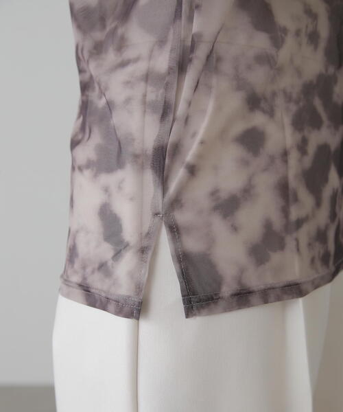 FREE'S MART（フリーズマート）の「ニュアンス柄シアーハイネックカットソー（Tシャツ/カットソー・レディース・グレー系その他・FREE）」の11枚目の写真
