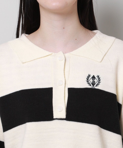 3.3 Field Trip (3.3フィールドトリップ)の「3.3 Field Trip/BIGラガーニット 2989881(ニット/セーター・レディース・ブラック/その他1/ベージュ・FREE)」の19枚目の写真