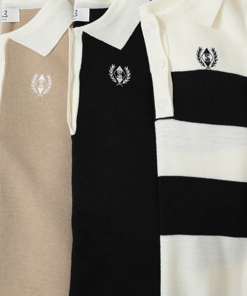 3.3 Field Trip (3.3フィールドトリップ)の「3.3 Field Trip/BIGラガーニット 2989881(ニット/セーター・レディース・ブラック/その他1/ベージュ・FREE)」の10枚目の写真