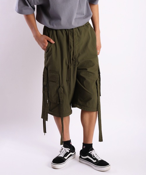 WESTSEA（ウエストシー）の「ナイロンワッシャー テクノパンツ（カーゴパンツ・メンズ・ブラック/ホワイト/カーキ・XL/L/M）」の8枚目の写真