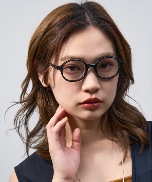 Zoff（ゾフ）の「ボストン型 メガネ｜プラスチックフレーム｜Zoff｜SPRING TREND（メガネ・レディース・ブラウン/ライトグリーン/ライトブラウン/ブラック・FREE）」の15枚目の写真