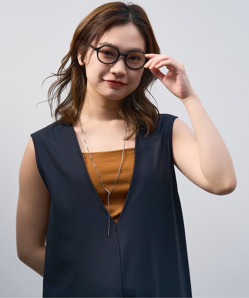 Zoff（ゾフ）の「ボストン型 メガネ｜プラスチックフレーム｜Zoff｜SPRING TREND（メガネ・レディース・ブラウン/ライトグリーン/ライトブラウン/ブラック・FREE）」の16枚目の写真