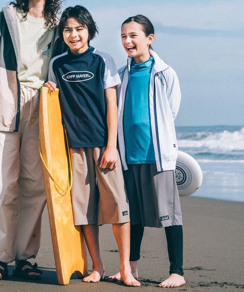KRIFF MAYER Kid's Collection(クリフメイヤーキッズコレクション)の「【UVカット】ラグランラッシュガードジャケット ...