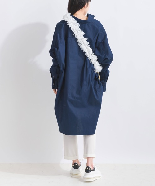 PICCIN（ピッチン）の「チュールフリルスマホショルダー（スマホケース/カバー・レディース・ホワイト/ブラック/グレー・FREE）」の12枚目の写真