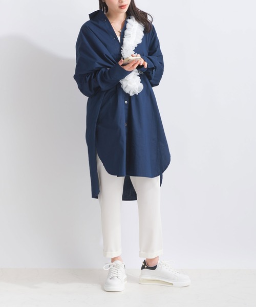 PICCIN（ピッチン）の「チュールフリルスマホショルダー（スマホケース/カバー・レディース・ホワイト/ブラック/グレー・FREE）」の13枚目の写真