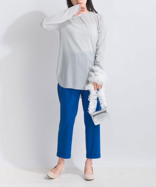 PICCIN（ピッチン）の「チュールフリルスマホショルダー（スマホケース/カバー・レディース・ホワイト/ブラック/グレー・FREE）」の14枚目の写真