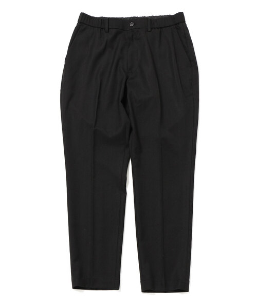 417 EDIFICE（フォーワンセブンエディフィス）の「メランジ シャーク イージースラックス（スラックス・メンズ・チャコールグレー/ブルー/ブラック/ベージュ・SMALL/MEDIUM/LARGE/X-LARGE）」の2枚目の写真