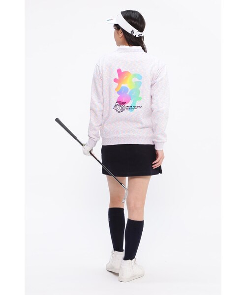 PEARLY GATES】35th コットン裏毛 クルーネックプルオーバー ＜PG35th