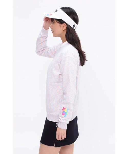 PEARLY GATES】35th コットン裏毛 クルーネックプルオーバー ＜PG35th＞