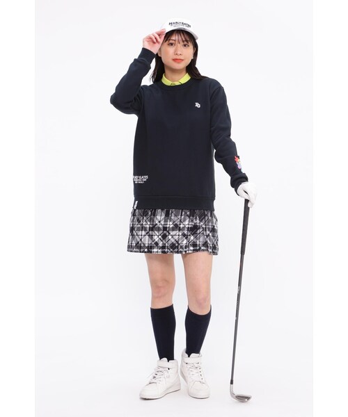 PEARLY GATES】35th コットン裏毛 クルーネックプルオーバー ＜PG35th＞