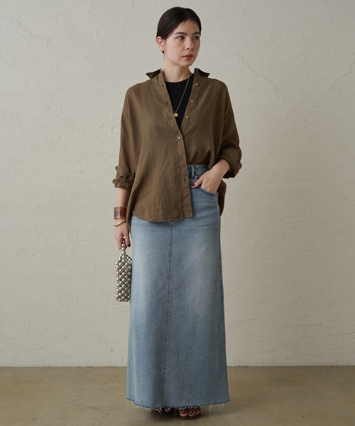 LOUNGEDRESS（ラウンジドレス）の「リネンバックタイシャツ