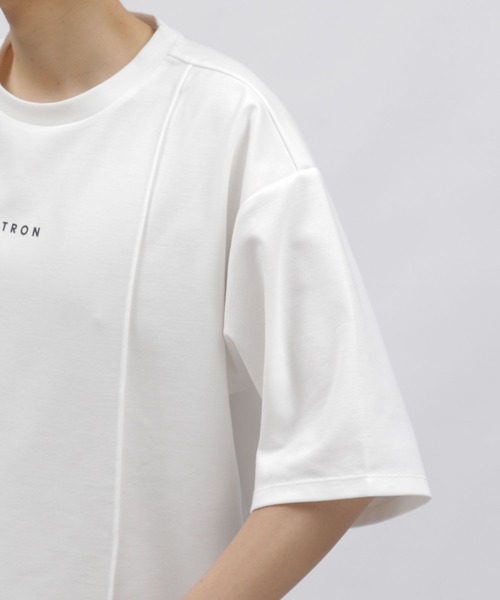 LAKOLE(ラコレ)の「ピンタックロゴ半袖T / 108805(Tシャツ/カットソー・メンズ・ホワイト/ダークオリーブ/ブラック/ピンク・LARGE/MEDIUM)」の16枚目の写真