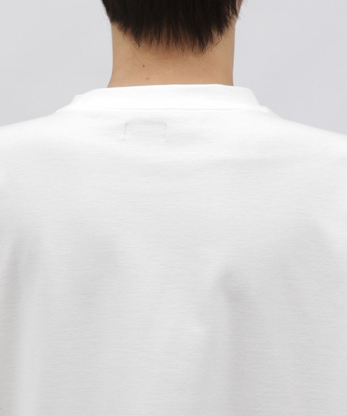 LAKOLE(ラコレ)の「ピンタックロゴ半袖T / 108805(Tシャツ/カットソー・メンズ・ホワイト/ダークオリーブ/ブラック/ピンク・LARGE/MEDIUM)」の18枚目の写真