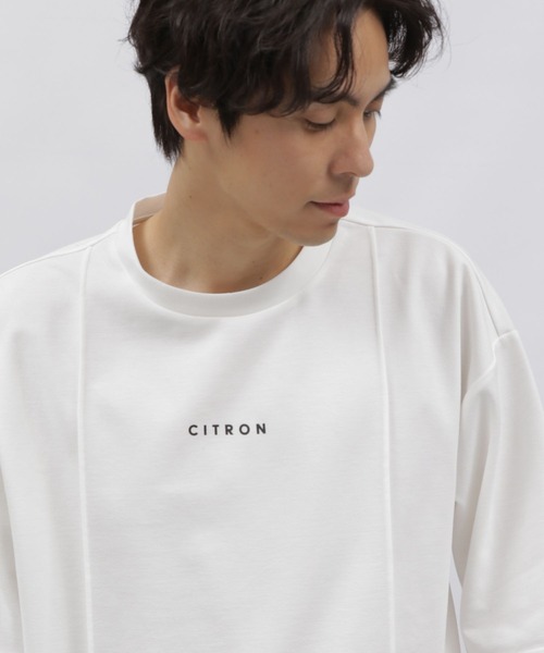 LAKOLE(ラコレ)の「ピンタックロゴ半袖T / 108805(Tシャツ/カットソー・メンズ・ホワイト/ダークオリーブ/ブラック/ピンク・LARGE/MEDIUM)」の9枚目の写真