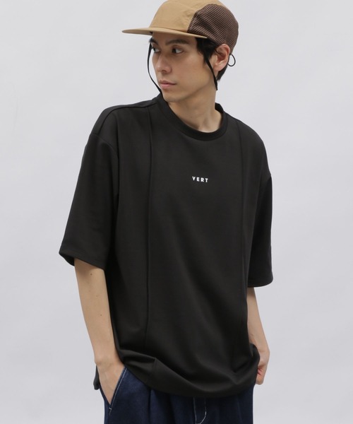 LAKOLE(ラコレ)の「ピンタックロゴ半袖T / 108805(Tシャツ/カットソー・メンズ・ホワイト/ダークオリーブ/ブラック/ピンク・LARGE/MEDIUM)」の10枚目の写真