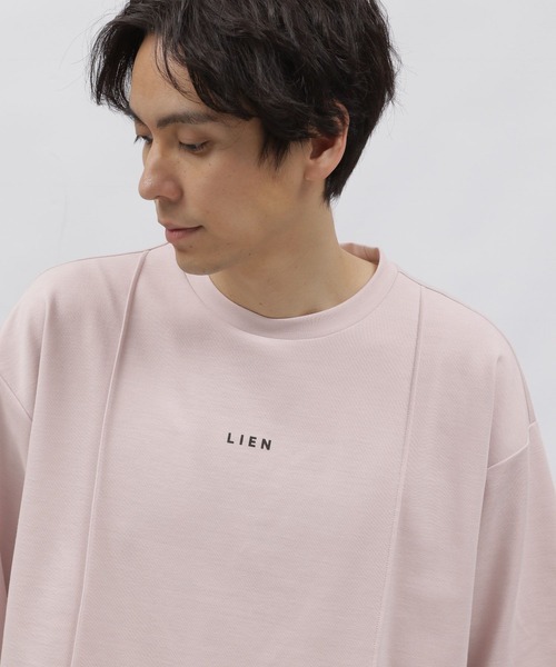 LAKOLE(ラコレ)の「ピンタックロゴ半袖T / 108805(Tシャツ/カットソー・メンズ・ホワイト/ダークオリーブ/ブラック/ピンク・LARGE/MEDIUM)」の12枚目の写真