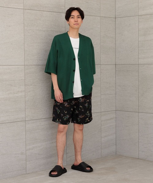 LAKOLE(ラコレ)の「ピンタックロゴ半袖T / 108805(Tシャツ/カットソー・メンズ・ホワイト/ダークオリーブ/ブラック/ピンク・LARGE/MEDIUM)」の5枚目の写真