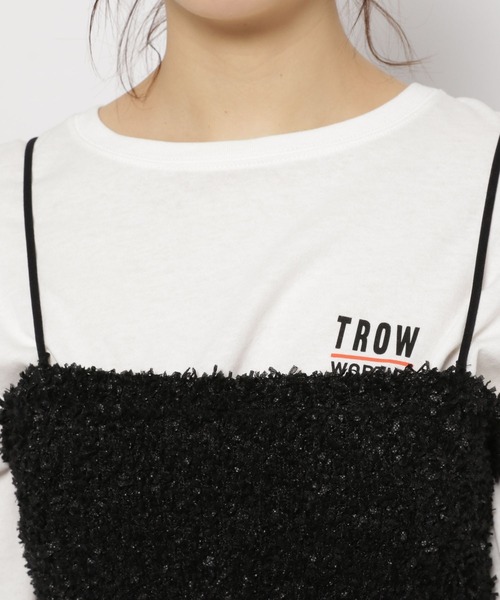 niko and...（ニコアンド）の「パタパタキャミビスチェ（ベスト・レディース・ブラック/アイボリー・FREE）」の18枚目の写真