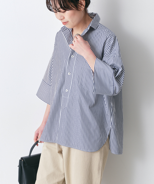 ★ ゆきち ★ TICCA ティッカ　スクエア半袖ダブルカフスシャツ セール】TICCA / ティッカ スクエア半袖ダブルカフスシャツ
