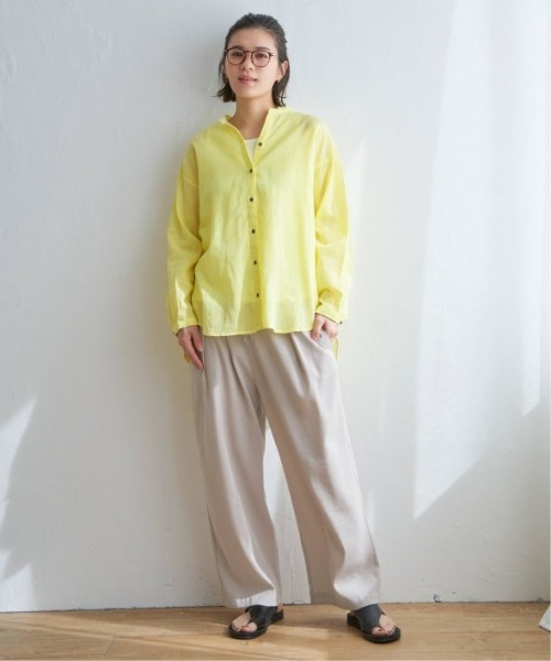 LBC(エルビーシー)の「ウエストシャーリングワイドパンツ(その他パンツ・レディース・ライトグレー/グリーン/ベージュ/ブラック・M/L)」の6枚目の写真