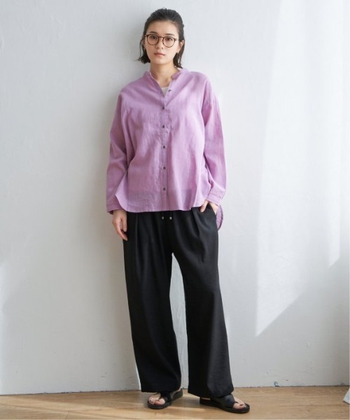LBC(エルビーシー)の「ウエストシャーリングワイドパンツ(その他パンツ・レディース・ライトグレー/グリーン/ベージュ/ブラック・M/L)」の7枚目の写真